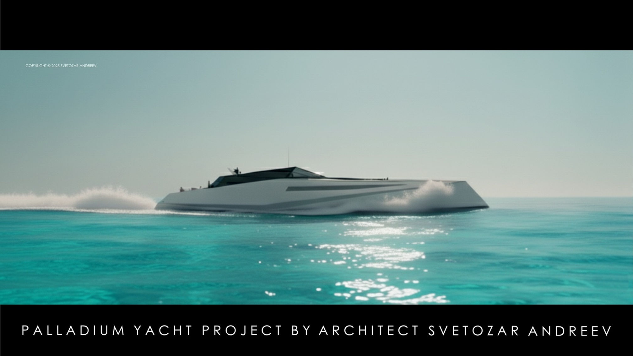 VIDEO SHORT 60 SEC: PALLADIUM-49 YACHT BY ARCHITECT SVETOZAR ANDREEV / EXTENDED